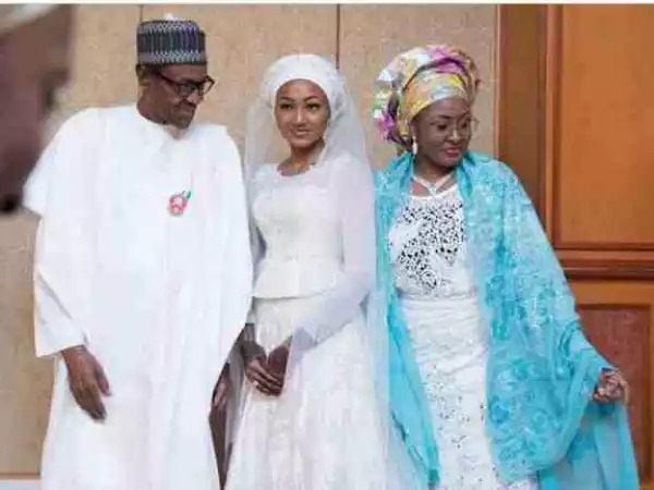 " To The Ones I Owe Everything To ": Zahra Buhari Shares Lovely Photo With Her Parents